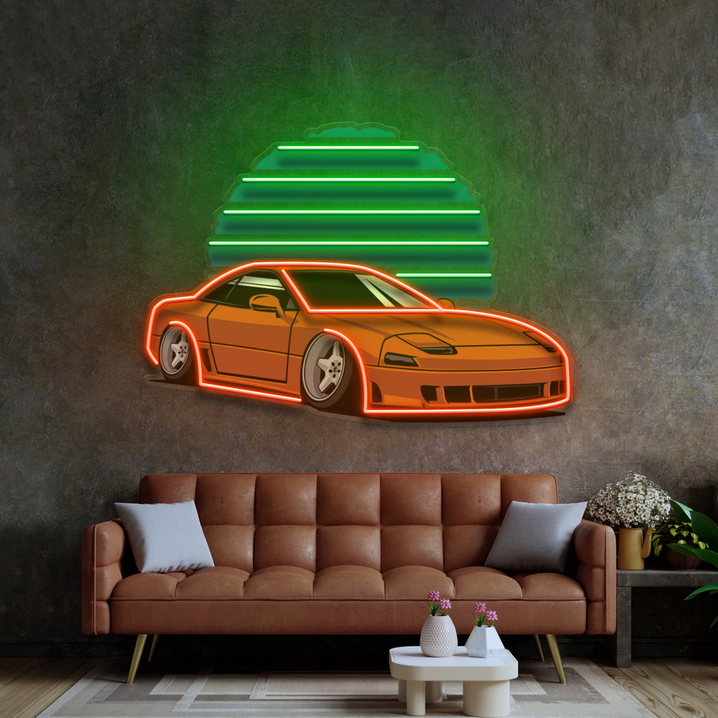 Car Concept LED Neon Sign Light Pop Art