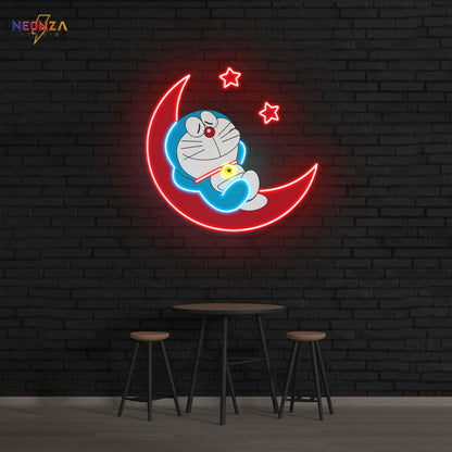 Doraemon Neon Sign Artwork