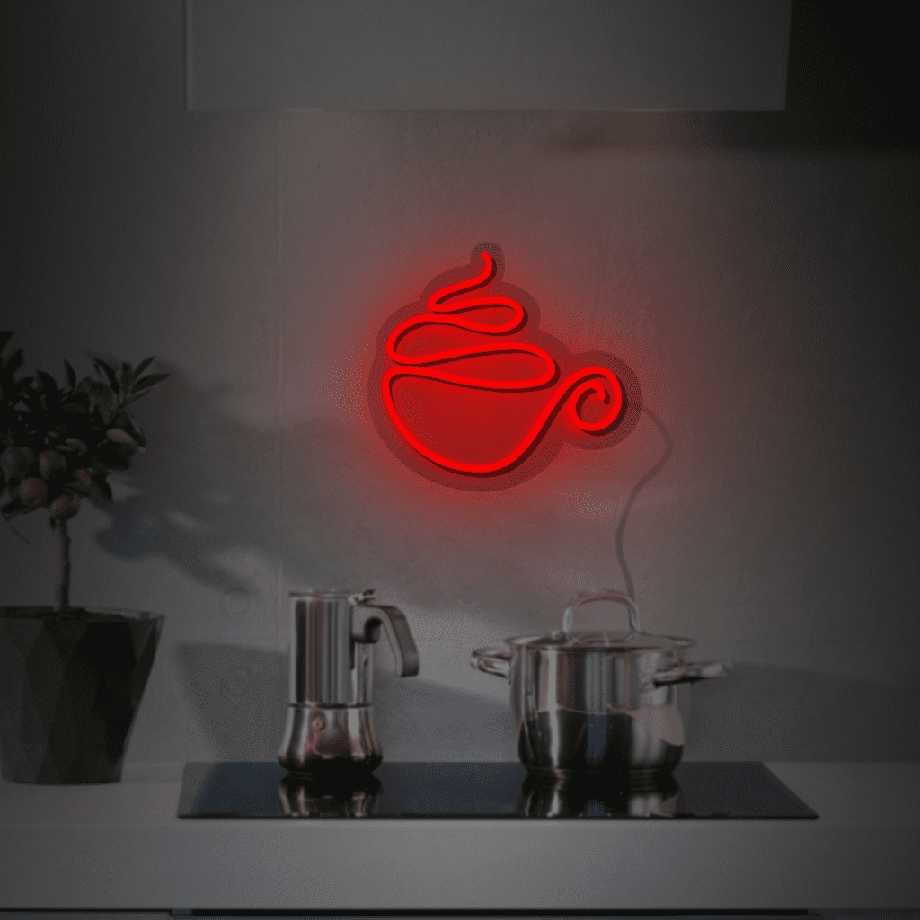 Cup of Chai Neon Sign