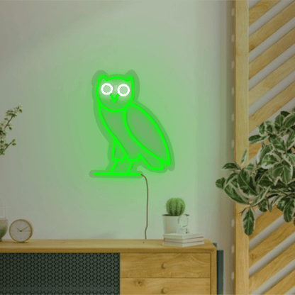 Owl Neon Sign