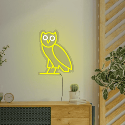 Owl Neon Sign