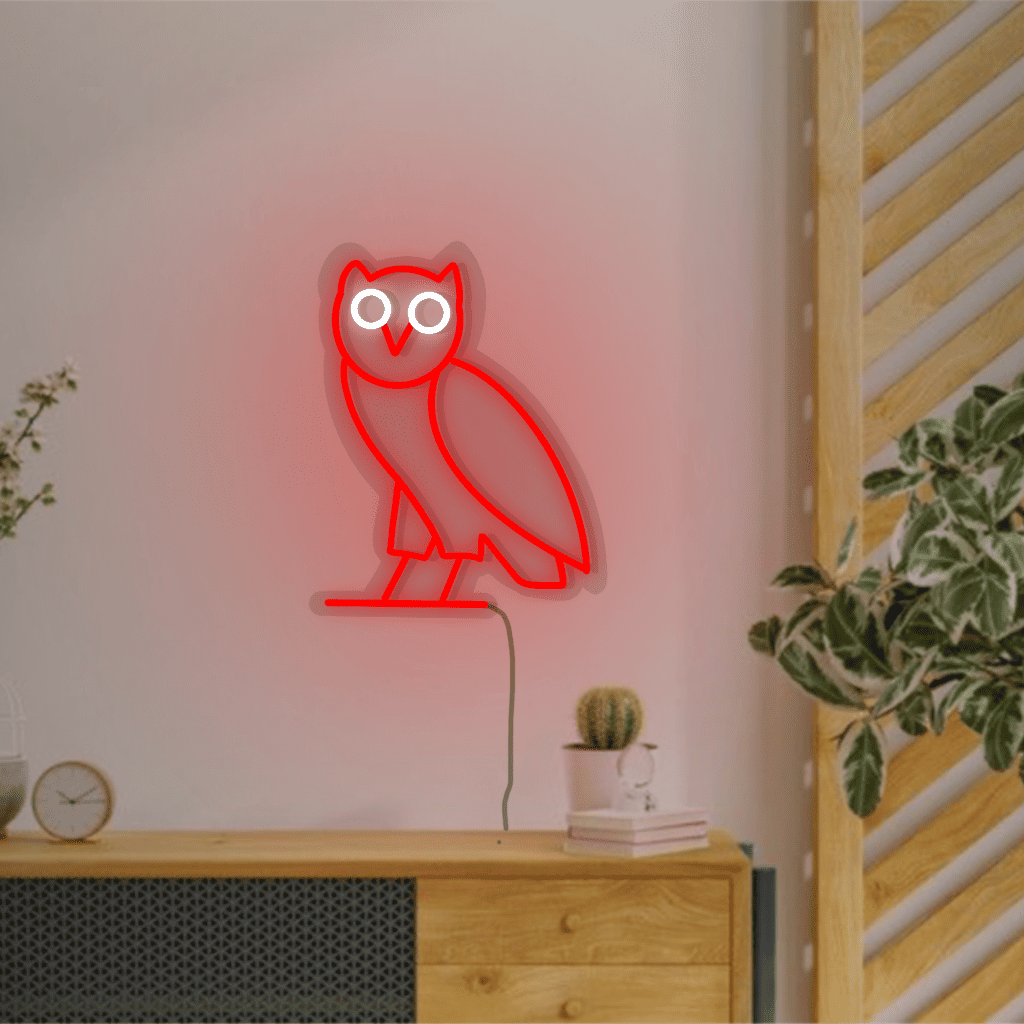 Owl Neon Sign