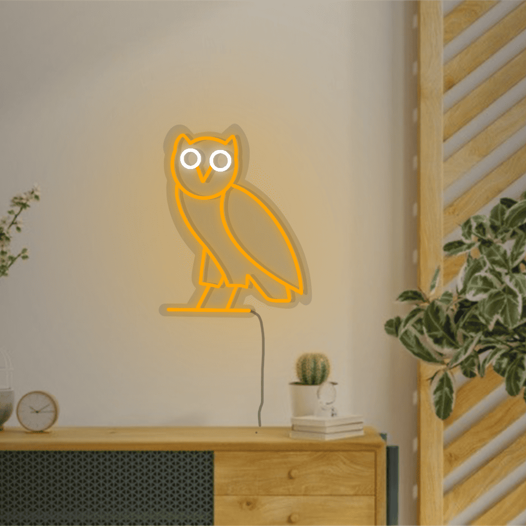 Owl Neon Sign