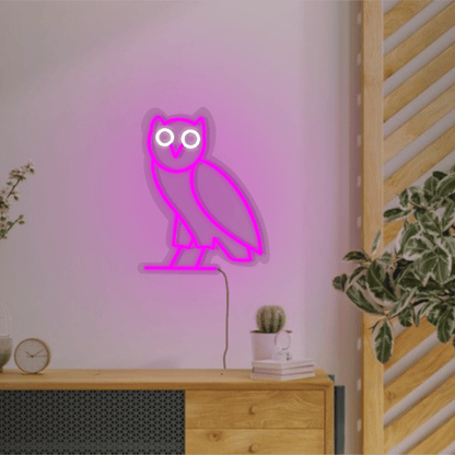 Owl Neon Sign