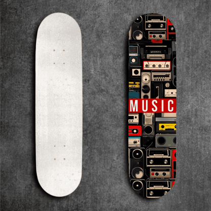 Music Skateboard Deck