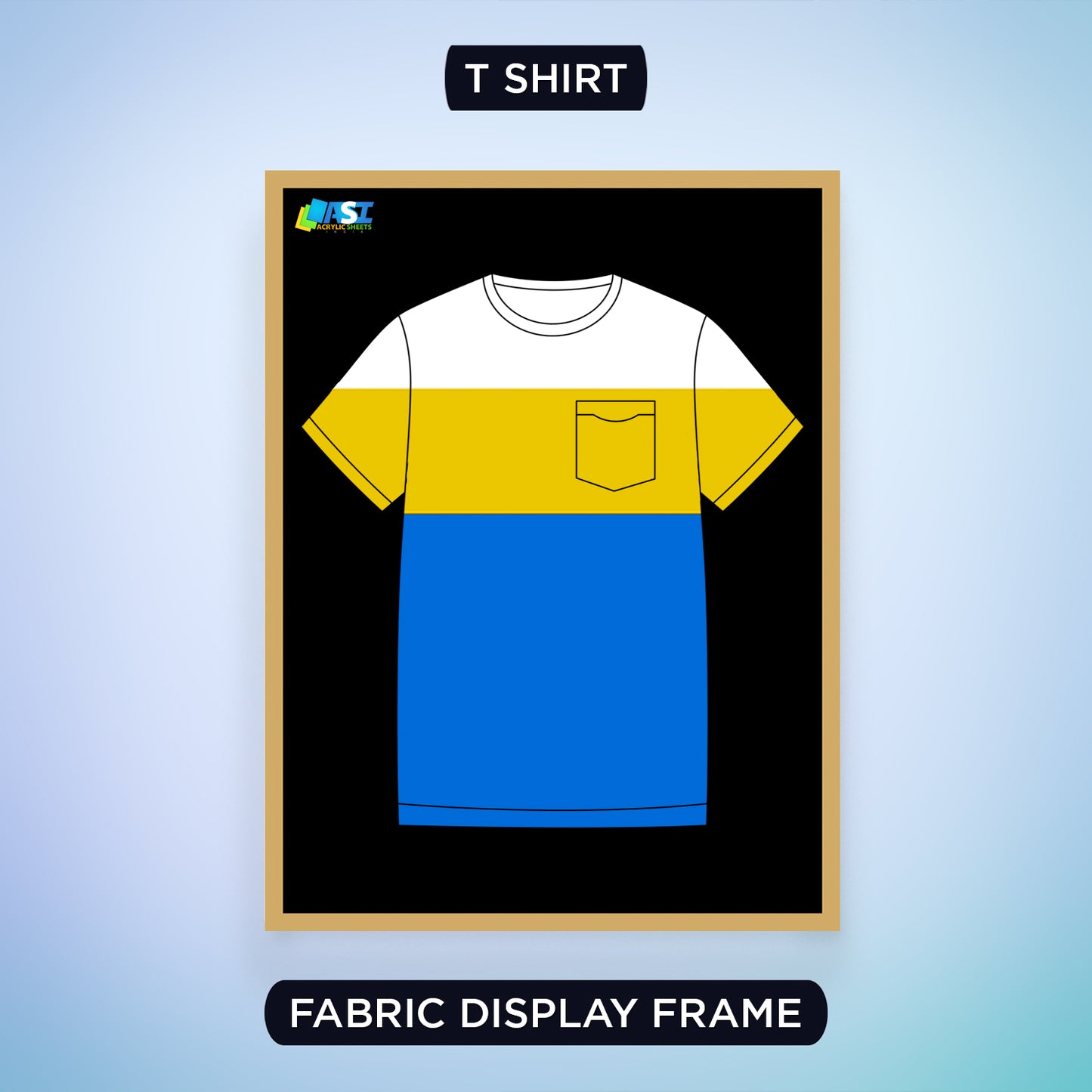 Clothing Projection Frame Tshirt , Jeans