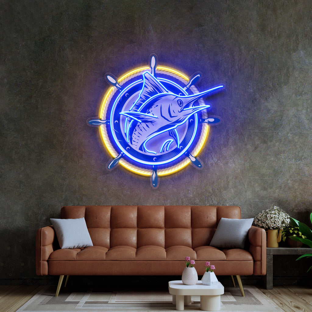 The Boatman Is It LED Neon Sign Light Pop Art