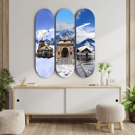 The Holy Trinity Skateboard Deck