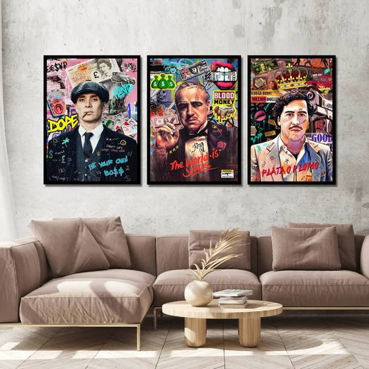 Mafia Street Art Reloaded - Set of 3