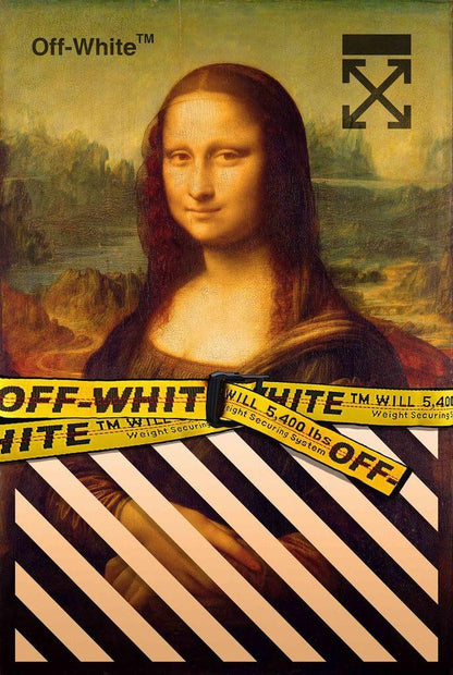 Mona Lisa goes Off-White