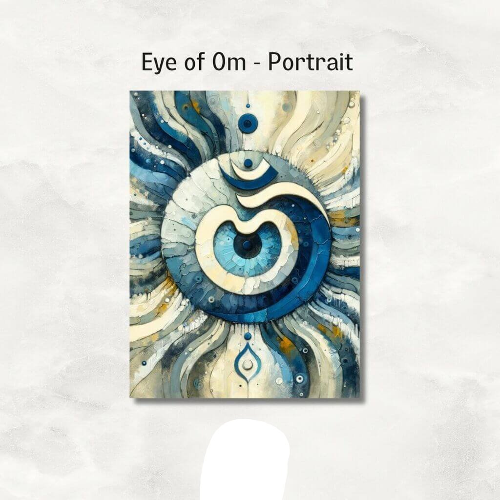 Eye of Om - Portrait