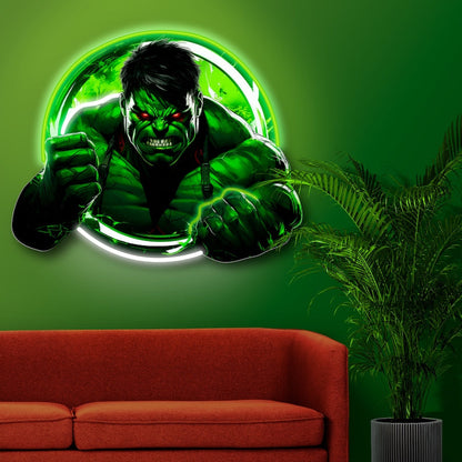 Hulk Led Neon Acrylic Artwork