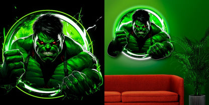 Hulk Led Neon Acrylic Artwork