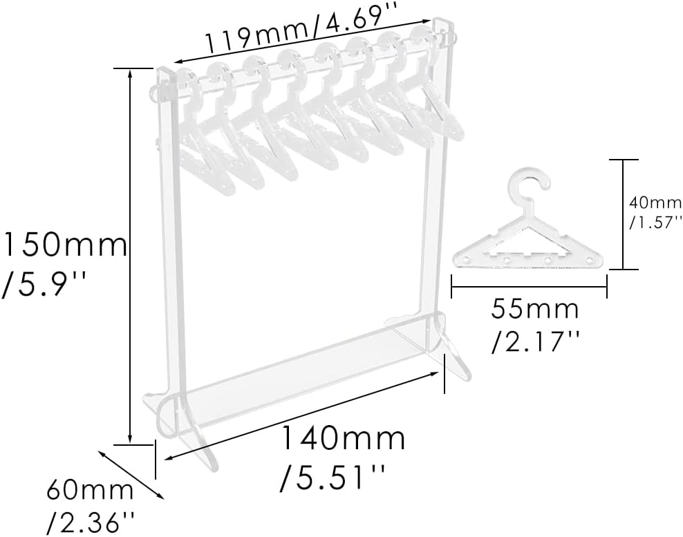 Clear 5-Sided Rotating Earring Card Display Stand - 888 Display USA, Inc.