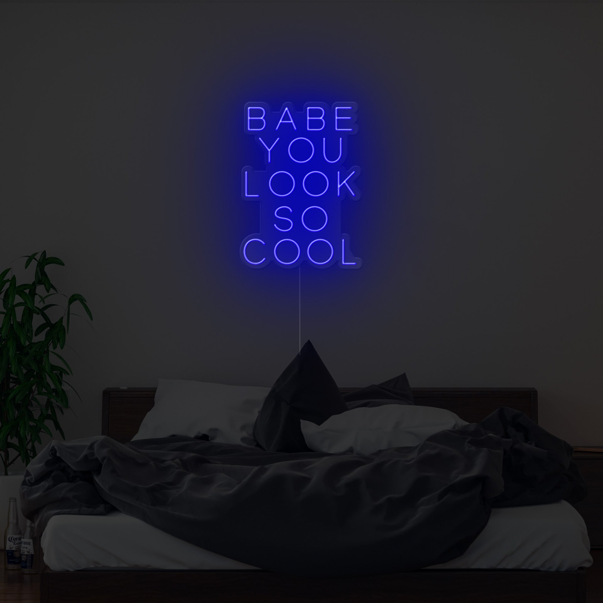 Babe You Look So Cool Neon Sign freeshipping - Neonzastudio ...